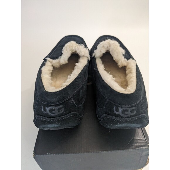 UGG Men\'s Ascot Slipper, Black, 9 US main image 4